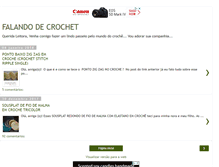 Tablet Screenshot of falandodecrochet.blogspot.com