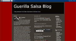 Desktop Screenshot of guerillasalsa.blogspot.com