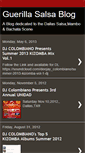 Mobile Screenshot of guerillasalsa.blogspot.com