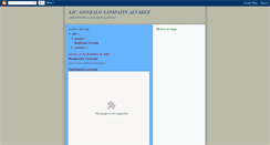 Desktop Screenshot of gonzalosanipatinalvarez.blogspot.com