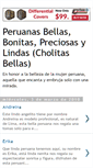 Mobile Screenshot of cholitasbellas.blogspot.com