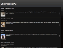 Tablet Screenshot of chewbacca-pg.blogspot.com