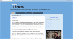 Desktop Screenshot of israel-thrives.blogspot.com