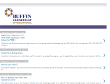 Tablet Screenshot of buffinleadership.blogspot.com