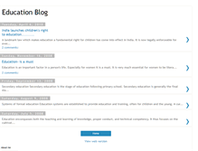 Tablet Screenshot of educationdotcom.blogspot.com
