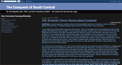 Desktop Screenshot of conquesthousing.blogspot.com
