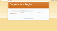 Desktop Screenshot of depredators-angler.blogspot.com