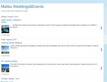 Tablet Screenshot of malibuweddings.blogspot.com