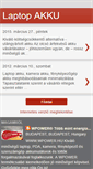 Mobile Screenshot of laptopakkumulator.blogspot.com