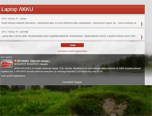 Tablet Screenshot of laptopakkumulator.blogspot.com