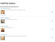 Tablet Screenshot of nuestrafamiliaquerida.blogspot.com