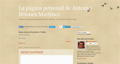 Desktop Screenshot of antoniobrionesmartinez.blogspot.com