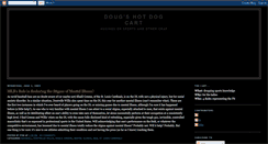Desktop Screenshot of dougshotdogcart.blogspot.com