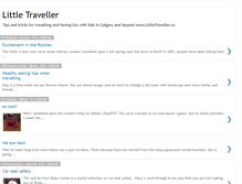 Tablet Screenshot of littletravellerblog.blogspot.com