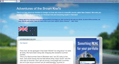 Desktop Screenshot of brownkiwis.blogspot.com