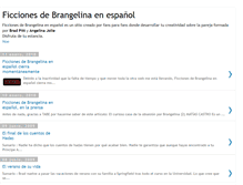 Tablet Screenshot of brangelinaficsenespanol.blogspot.com