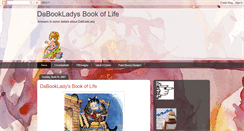 Desktop Screenshot of dabookladysbookoflife.blogspot.com