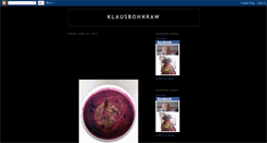 Desktop Screenshot of klausbohnraw.blogspot.com