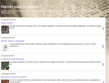 Tablet Screenshot of nacidoparalaespera.blogspot.com