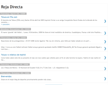 Tablet Screenshot of larojadirecta.blogspot.com