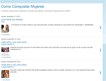 Tablet Screenshot of conquistarmujeres.blogspot.com