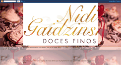 Desktop Screenshot of nididoces.blogspot.com