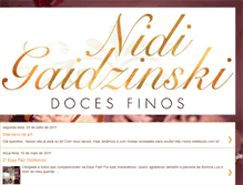 Tablet Screenshot of nididoces.blogspot.com