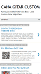 Mobile Screenshot of pengrajingitar.blogspot.com