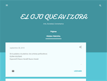 Tablet Screenshot of alejandro-elojoqueavizora.blogspot.com