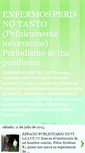 Mobile Screenshot of enfermosperonotanto.blogspot.com