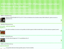 Tablet Screenshot of enfermosperonotanto.blogspot.com