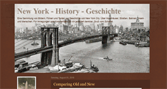 Desktop Screenshot of nygeschichte.blogspot.com