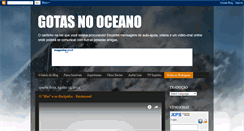 Desktop Screenshot of gotasoceano.blogspot.com