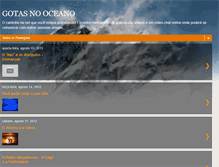 Tablet Screenshot of gotasoceano.blogspot.com