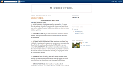 Desktop Screenshot of educacionfisicamicrofutbol.blogspot.com