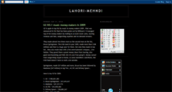 Desktop Screenshot of lahori-mehndi.blogspot.com