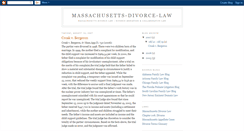 Desktop Screenshot of massachusetts-divorce-law.blogspot.com