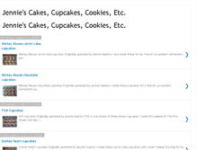 Tablet Screenshot of jenniecakes.blogspot.com