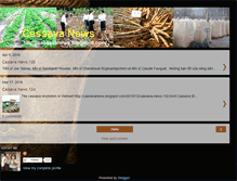 Tablet Screenshot of cassavanews.blogspot.com