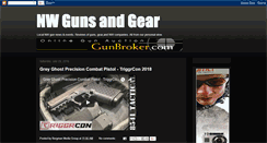 Desktop Screenshot of nwgunsandgear.blogspot.com