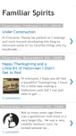 Mobile Screenshot of familiarspirits.blogspot.com