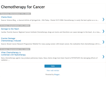 Tablet Screenshot of chemo-for-cancer.blogspot.com