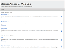 Tablet Screenshot of eleanorarnason.blogspot.com