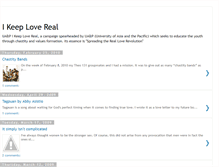 Tablet Screenshot of ikeeplovereal.blogspot.com