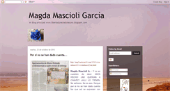 Desktop Screenshot of magdamasciolig.blogspot.com