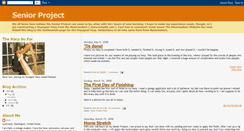Desktop Screenshot of mattseniorproject.blogspot.com