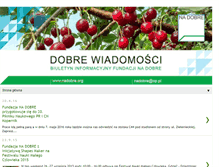 Tablet Screenshot of dobrewiadomosci.blogspot.com