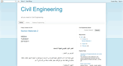 Desktop Screenshot of civilengineering66.blogspot.com