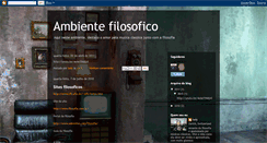 Desktop Screenshot of ladyambientefilosofico.blogspot.com