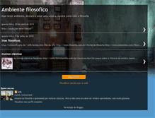 Tablet Screenshot of ladyambientefilosofico.blogspot.com